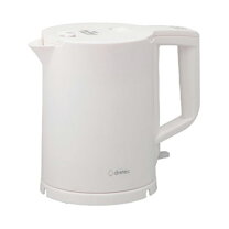 ドリテック 電気ポッド 小型 白 dretec ドリテック タルボ 電気ケトル 1 0L