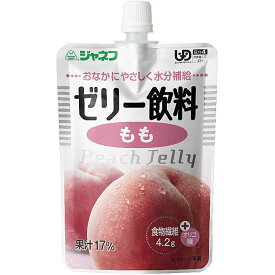 キユーピー ジャネフ ゼリー飲料 もも 12911　100g (介護食 栄養補助食品 水分補給) 介護用品