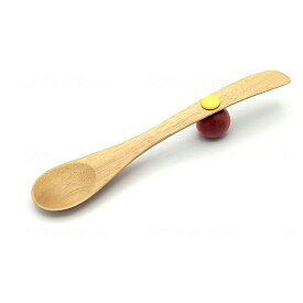 【訳アリ品につき特価】箸ぞうくん Saji（さじ）SJ-32 小 赤色玉 ウインド (介護 食器 スプーン) 介護用品 (代引き不可)