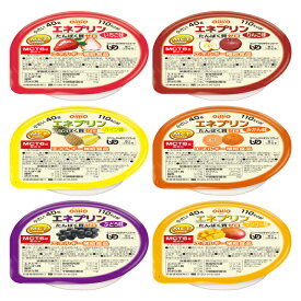 高カロリー食品 高齢者 エネプリン 6種セット 40g×各1 介護食 日清オイリオグループ 区分3 舌でつぶせる 食品 フルーツ アソート 介護用品 ゼリー 介護食品 高カロリーゼリー 高カロリー食 ハイカロリーゼリー 嚥下食 栄養ゼリー 流動食 栄養補助食品
