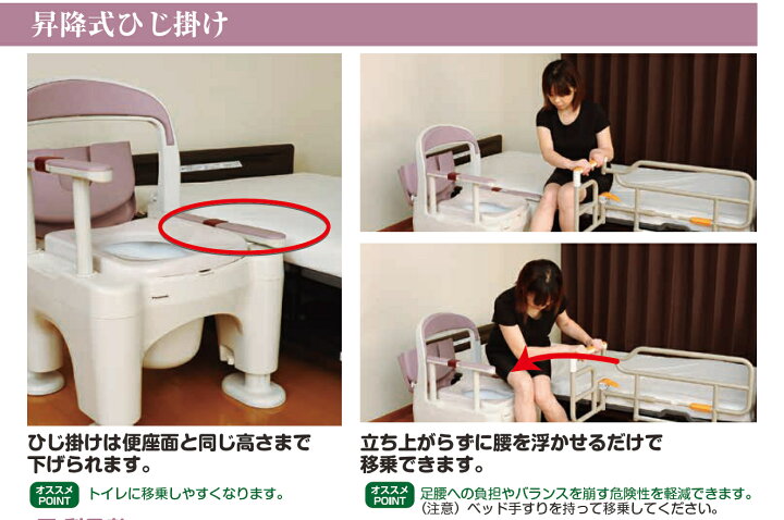 楽天市場】ポータブルトイレ パナソニック 介護用トイレ 樹脂製 