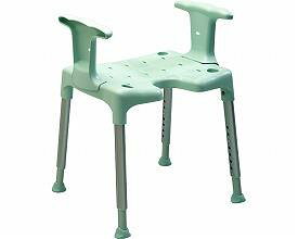 （代引き不可）相模ゴム工業 シャワーチェア “スイフト” RB1101 アームレスト付 (介護用 風呂椅子 浴室 椅子 背もたれなし 椅子 肘掛け椅子）介護用品