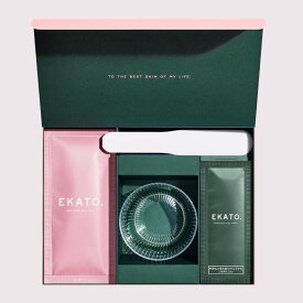 【公式】 EKATO プレシャスジェルパック スターターキット 3回分 カップ&スパチュラ付き 炭酸ガスパック 炭酸パック フェイスパック 炭酸 エイジングケア たるみ改善 シワ対策 毛穴引き締め フェイスリフト 毛穴 たるみ むくみ ハリ おすすめ ｜ エカト えかと