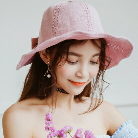 帽子 レディース UVカット 帽子 日よけ おしゃれ 紫外線対策 UVカット レディース帽子 つば広ハット かわいい ハット 折りたたみ帽子 女優帽 小顔効果 コットン 綿 シンプル 帽子 夏