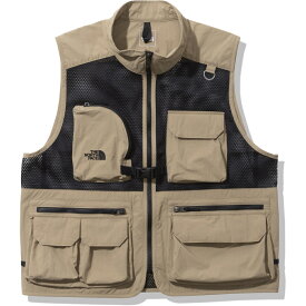 【04/27 09:59まで、お買い物マラソン】 THE NORTH FACE ユーティリティメッシュベスト(ユニセックス) / Utility Mesh Vest ケルプタン(KT) Mサイズ NP22331-KT