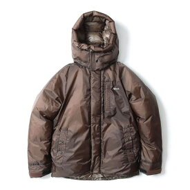 【エントリーでポイント10倍 04/01 09:59まで、】 ナンガ AURORA LIGHT UTILITY DOWN JACKET (MEN) BRW M N1UDBWF5