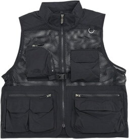 【04/27 09:59まで、お買い物マラソン】 THE NORTH FACE ユーティリティメッシュベスト(ユニセックス) / Utility Mesh Vest ブラック(K) Mサイズ NP22331-K