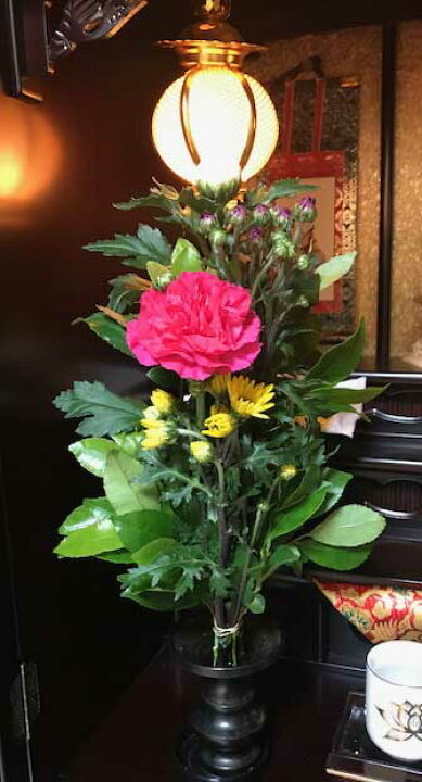 楽天市場 お買い得 お墓参り 花 お供えの花束 一対 仏壇 仏花 生花 供花 盆花 お盆 駅前花市 楽天市場店