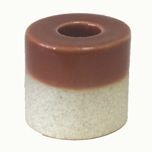 陶 剣山 花瓶 赤い 陶剣山 1穴 水盤 【2個組】美濃焼多治見 絵器彩陶