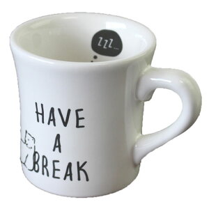 マグカップ 一休み シロクマ 230cc 国産 美濃焼食器 食洗器対応 レンジ対応 大きめ お値打ち多治見 絵器彩陶