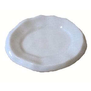豆小皿 クリーム 楕円 箸置き 国産 食器 美濃焼食器 食洗器対応 レンジ対応多治見 絵器彩陶