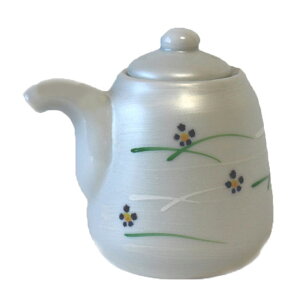 醤油差し 銀彩むさしの梅 汁次 大 190cc 国産 美濃焼 食器 業務用 食洗器対応多治見 絵器彩陶