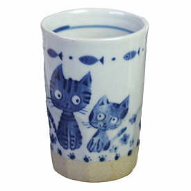 フリーカップ ねこ 国産 美濃焼酎ハイ 焼酎 緑茶 ドリンク 食器 食洗機対応 レンジ対応
