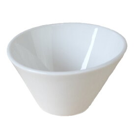 ボール スラント ホワイト 小鉢 中 11.8cm日本製 業務用 食器 サラダ 斜め おしゃれ モダン 珍味 薬味 たれ ソース 白