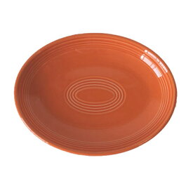 プラター オレンジ 楕円皿 直径24.1cm 日本製日本製 業務用 食器 食洗機対応 レンジ対応 温もり ほっこり