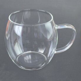 マグカップ 透明 ガラス 樽型 コップ 450ccコーヒー ソフトドリンク アイス おもてなし 業務用 透明 ビール ジョッキ