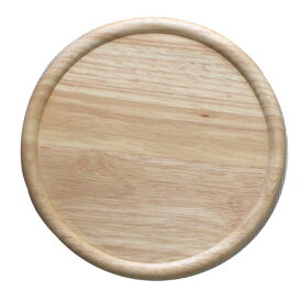ピザ皿 ウッドプレート ナチュラルカラー 丸型木製 33.0cm 業務用 食器 タイ製