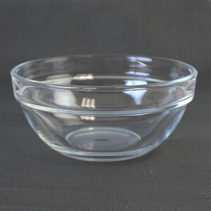 小鉢 スタックボウル 中 直径 12.1cm ロッシュ業務用 食器 タイ製 ガラス 涼 サラダ