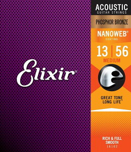 Elixir NANOWEB �A�R�[�X�e�B�b�N Medium 13-56 �t�H�X�t�@�[�u�����Y16102(�����̐��w�O�X �����t���A)