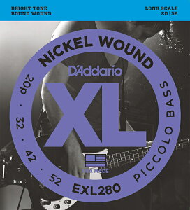 D'Addario/ダダリオ EXL280 Piccolo【ベース弦】【お茶の水駅前店 小物フロア】
