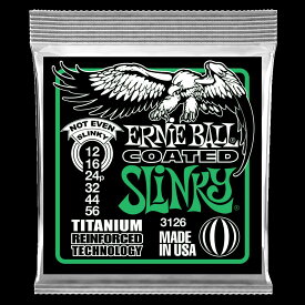 ERNIE BALL / アーニーボール NOT EVEN SLINKY COATED TITANIUM RPS ELECTRIC GUITAR STRINGS 12-56 GAUGE#3126【エレキギター弦】【お茶の水駅前店】