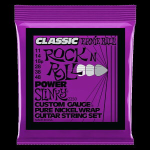 ERNIE BALL / A[j[{[ POWER SLINKY CLASSIC ROCK N ROLL PURE NICKEL WRAP ELECTRIC GUITAR STRINGS 11-48 GAUGE#2250yGLM^[zy̐wOX tAz
