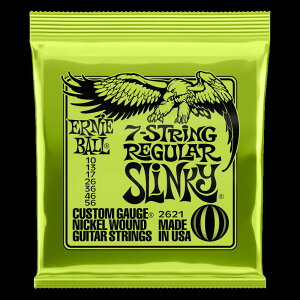 7M^[pERNIE BALL / A[j[{[ REGULAR SLINKY NICKEL WOUND 7-STRING ELECTRIC GUITAR STRINGS 10-56 GAUGE#2621yGLM^[zy̐wOX tAz