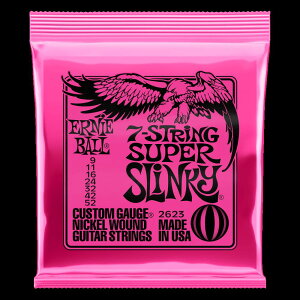 7M^[pERNIE BALL / A[j[{[ SUPER SLINKY NICKEL WOUND 7-STRING ELECTRIC GUITAR STRINGS 9-52 GAUGE#2623yGLM^[zy̐wOXzy̐wOX tAz