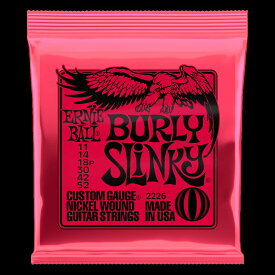 ERNIE BALL / アーニーボールBURLY SLINKY NICKEL WOUND ELECTRIC GUITAR STRINGS 11-52 GAUGE#2226【エレキギター弦】【お茶の水駅前店】