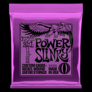 ERNIE BALL / A[j[{[ POWER SLINKY NICKEL WOUND ELECTRIC GUITAR STRINGS 11-48 GAUGE#2213yGLM^[zy̐wOX tAz