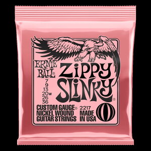ERNIE BALL / A[j[{[ ZIPPY SLINKY NICKEL WOUND ELECTRIC GUITAR STRINGS 7-36 GAUGE#2217yGLM^[zy̐wOX tAz