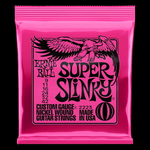 ERNIE BALL / A[j[{[ SUPER SLINKY NICKEL WOUND ELECTRIC GUITAR STRINGS 9-42 GAUGE#2223yGLM^[zy̐wOX tAz