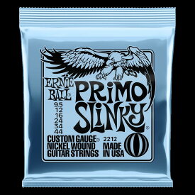 ERNIE BALL / アーニーボール PRIMO SLINKY NICKEL WOUND ELECTRIC GUITAR STRINGS 9.5-44 GAUGE #2212【エレキギター弦】【お茶の水駅前店】