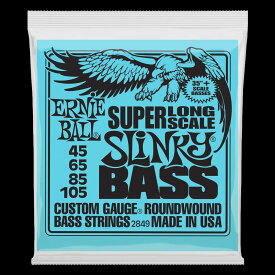 ERNIE BALL / アーニーボール SLINKY NICKEL WOUND SUPER LONG SCALE ELECTRIC BASS STRINGS 45-105 GAUGE #2849【ベース弦】【お茶の水駅前店】