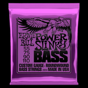 ERNIE BALL / A[j[{[ POWER SLINKY NICKEL WOUND ELECTRIC BASS STRINGS 55-110 GAUGE #2831yx[Xzy̐wOX tAz