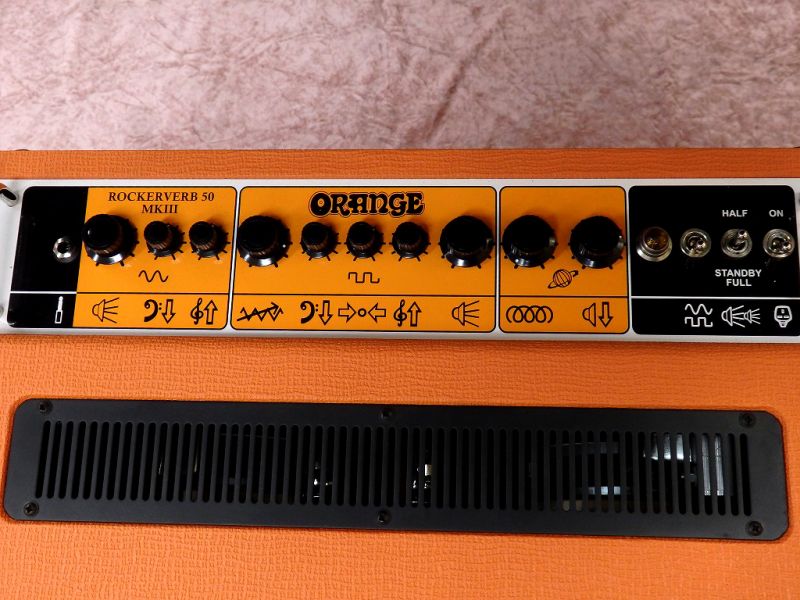 Orange オレンジ Rockerverb 50 MK III Combo  【ロッカーバーブ】【イギリス製】【50/25ワット】【真空管・チューブ】【ギター用】【コンボアンプ】【送料無料】 | クロサワミュージックパラダイス