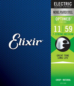 Elixir OPTIWEB �R�[�e�B���O 11-59 7-STRING MEDIUM 19106�y�����񂹕i�z�����̐��w�O�X