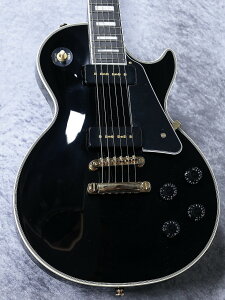 Epiphone Les Paul Custom p-90 Ebony #25021527184【3.90kg】【お茶の水駅前店】