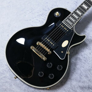 Epiphone Les Paul Custom p-90 Ebony #25031523221【3.87kg】【お茶の水駅前店】
