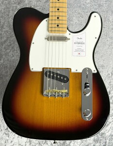 Fender Made in Japan Hybrid II Telecaster/Maple -3-Color Sunburst- #JD25004941�y��3.21kg�z�y�����̐��w�O�X�z