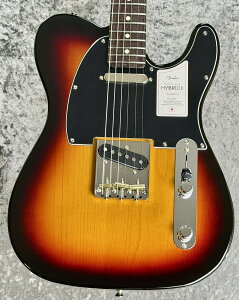 Fender Made in Japan Hybrid II Telecaster -3-Color Sunburst- #JD26000124�y��3.36kg�z�y�����̐��w�O�X�z