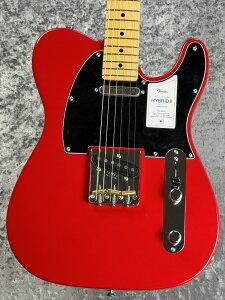 Fender Made in Japan Hybrid II Telecaster/Maple -Modena Red- #JD26000856�y��3.36kg�z�y�����̐��w�O�X�z