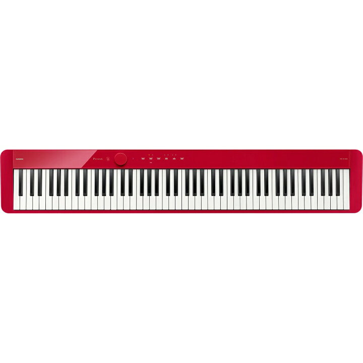 楽天市場】CASIO(カシオ) PX-S1100RD【レッド】【電子ピアノ 88鍵盤 
