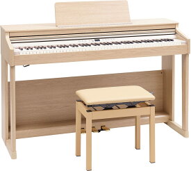 【高低自在椅子&ヘッドフォン付属】Roland ローランド RP701-LA 【ライトオーク調仕上】【送料無料】