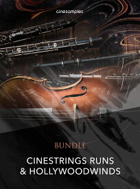 CinesamplesCineStrings RUNS + Hollwoodwinds Bundle【メール納品】【送料無料】