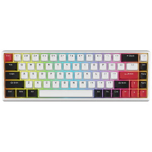 【2台限定在庫処分】Arbiter Studio Polar 65 Keyboard Ronin Red / Silver Frame Fuji Switch【ラピッドトリガー搭載ゲーミングキーボード】【45980012】【送料無料】