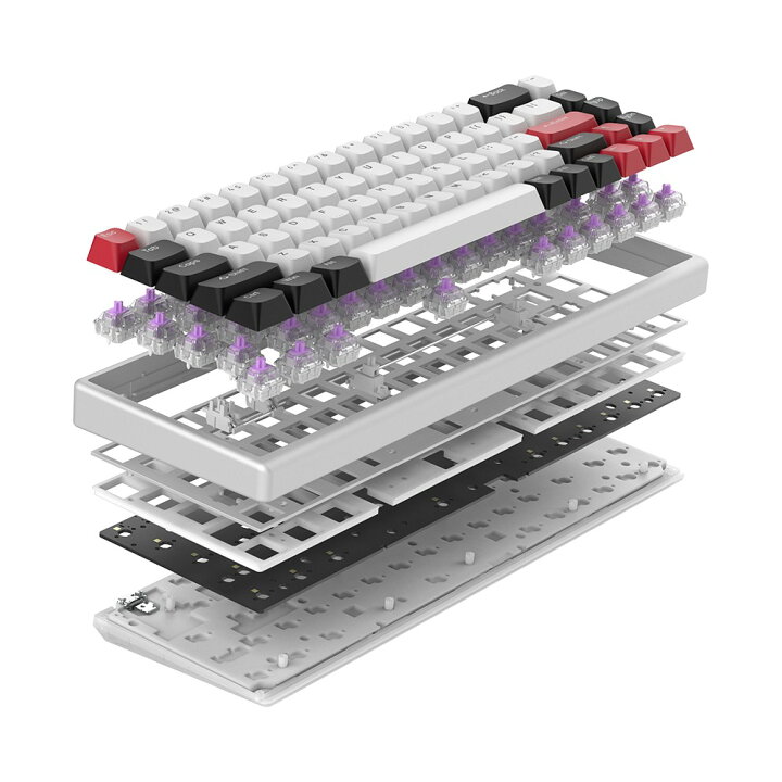 楽天市場】Arbiter Studio Polar 65 Keyboard Ronin Red / Silver 