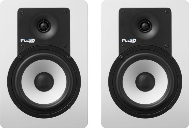 Fluid Audio フルイドオーディオ 登場大人気アイテム C5W ホワイト ペア 送料無料 アクティブモニタースピーカー 5インチ 定価