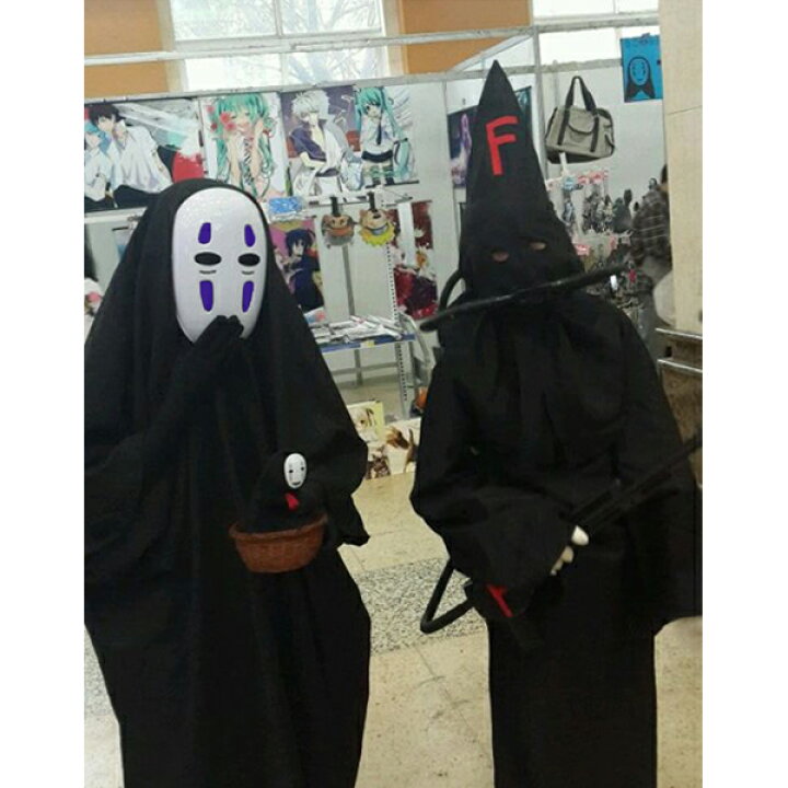楽天市場 カオナシ お面 コスプレ 衣装 かおなし 千と千尋の神隠し 通販 小道具 ハロウィン コスチューム マント Ekko Store