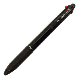 PILOT 多機能ペン アクロボール3+1 3色ボールペン(黒・赤・青) 0.5mm+シャープ【ブラック】 BK